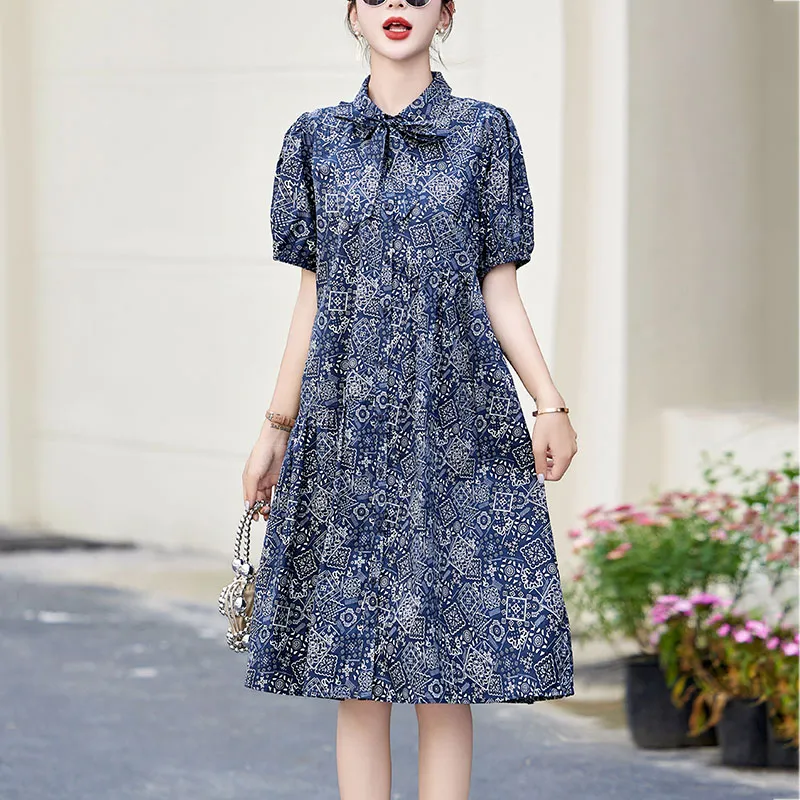 X MOOM Short Sleeved Dress Women's-1