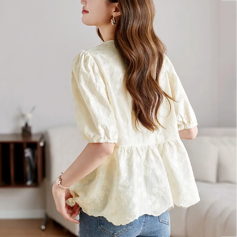 X MOOM Shirts Women's Beige-1