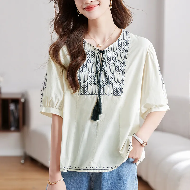 X MOOM Shirts Women's Almond-3