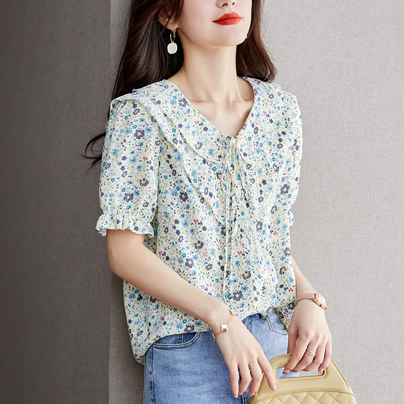 X MOOM Shirts Women's Blue-3