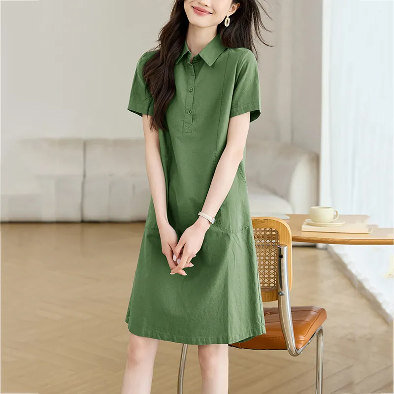 X MOOM Short Sleeved Dress Women's-4