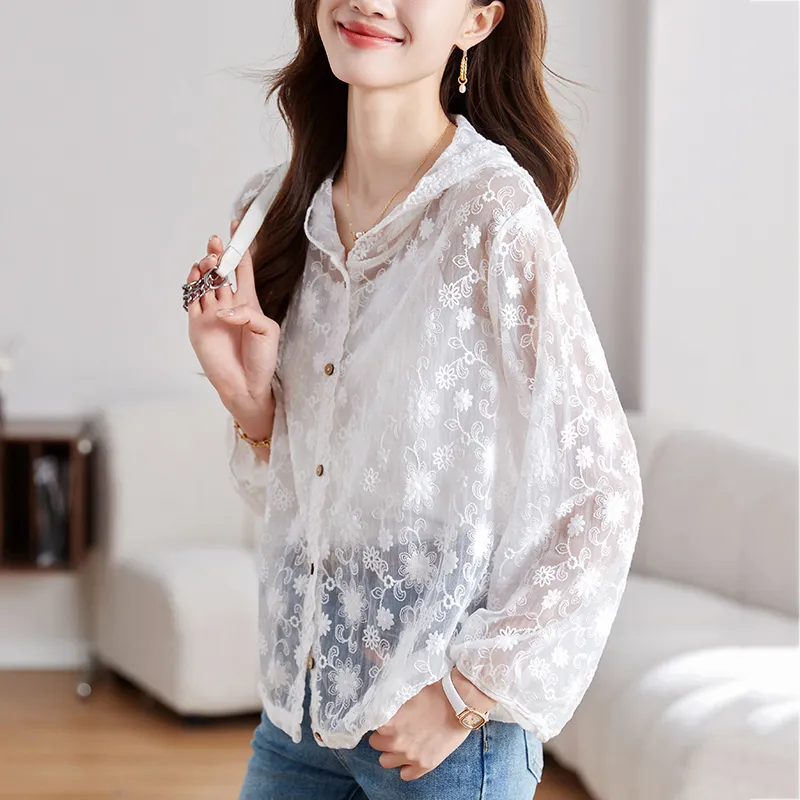 X MOOM Shirts Women's Beige-2