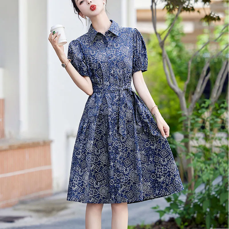 X MOOM Short Sleeved Dress Women's-4