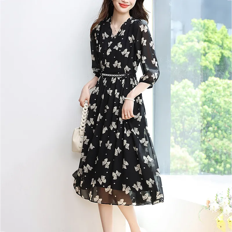 X MOOM Short Sleeved Dress Women's-2