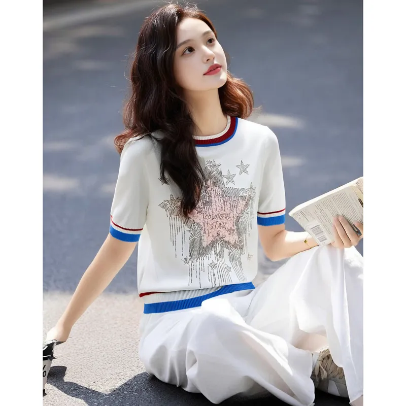 X MOOM T Shirts Women's-2