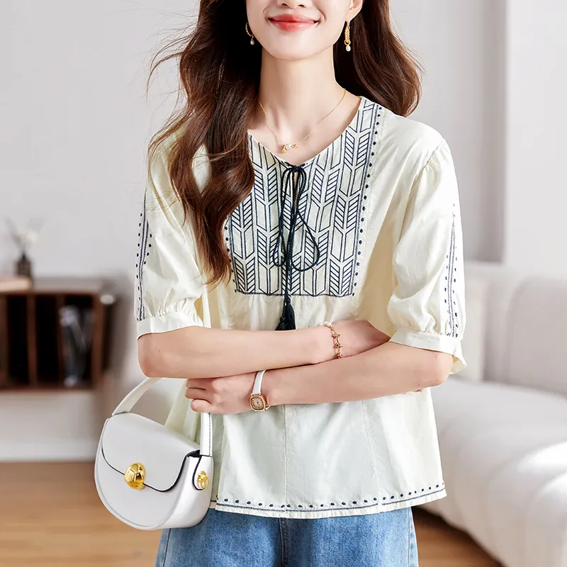 X MOOM Shirts Women's Almond-2