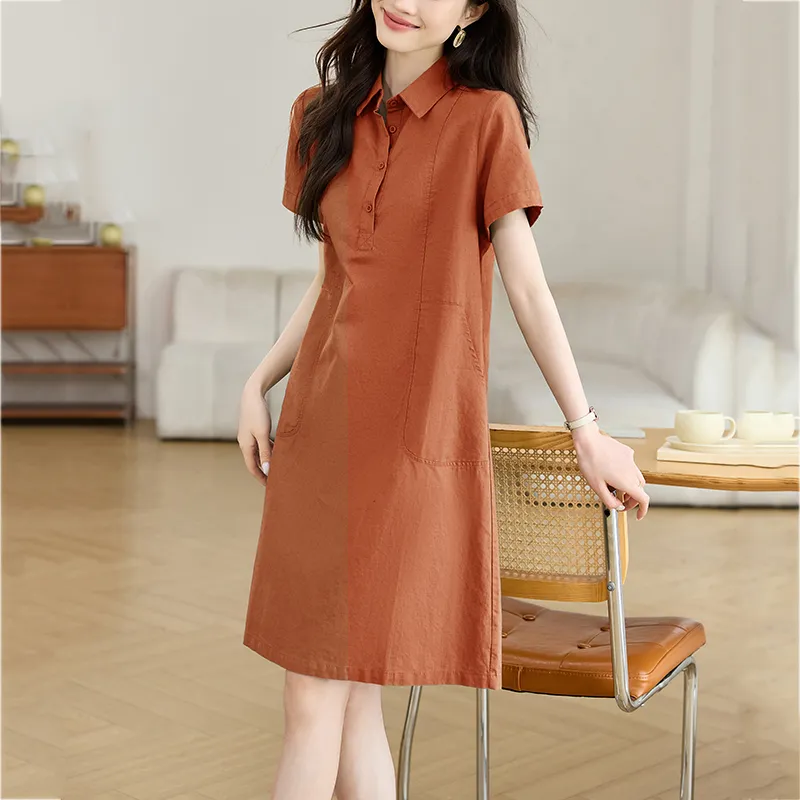 X MOOM Short Sleeved Dress Women's-2