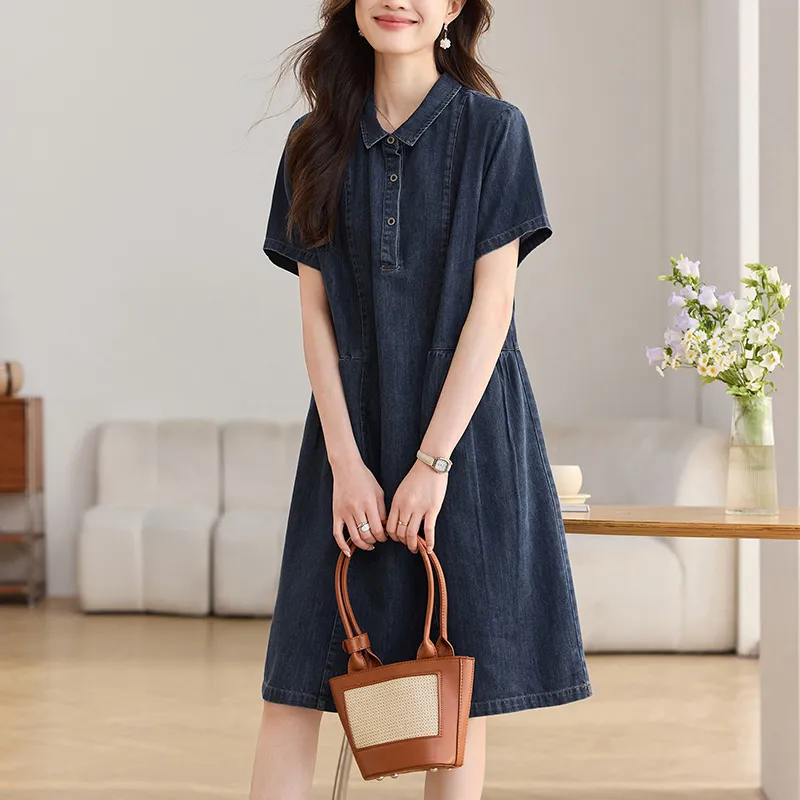 X MOOM Short Sleeved Dress Women's-2