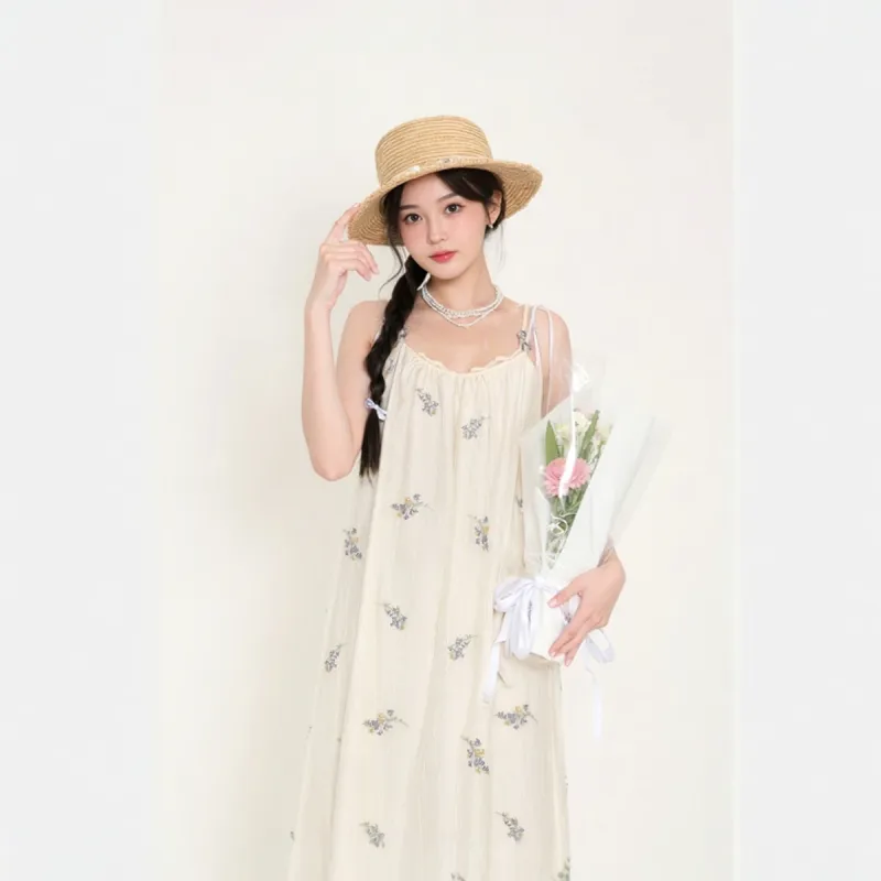MOPB Slip Dresses Women's Floral-7