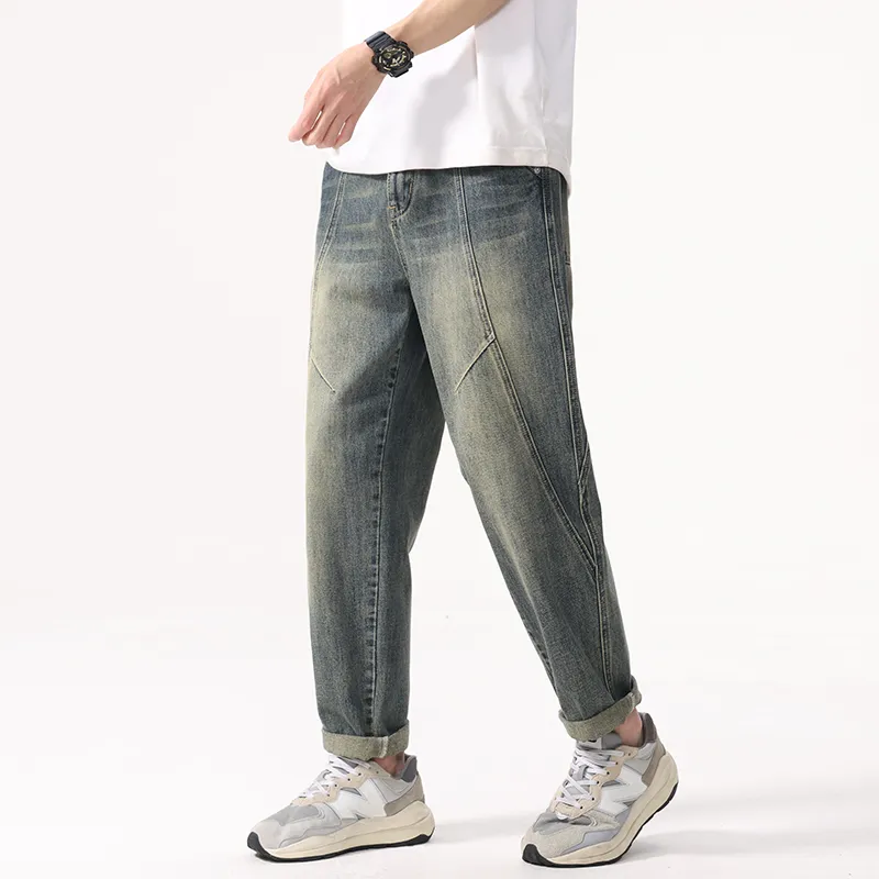 WELTER EXPERIMENT Jeans Men's 2360 Vintage Blue Basketball Style-11