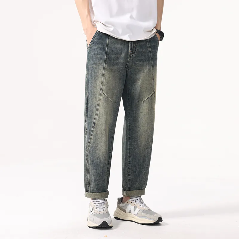 WELTER EXPERIMENT Jeans Men's 2360 Vintage Blue Basketball Style-9