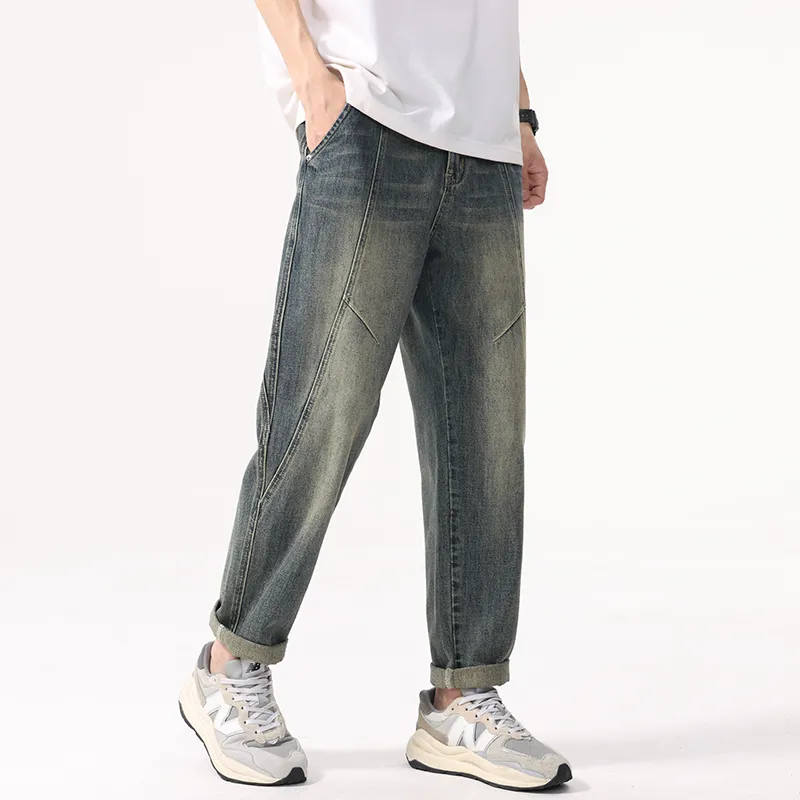 WELTER EXPERIMENT Jeans Men's 2360 Vintage Blue Basketball Style-10