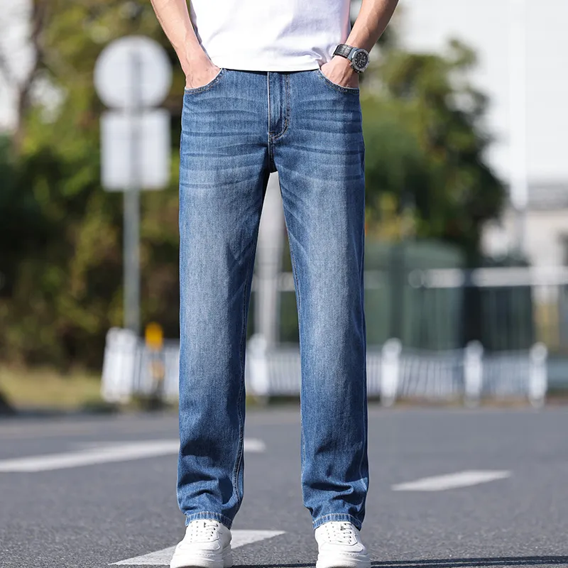 DANIUCHUANSHUO Jeans Men's Blue-6