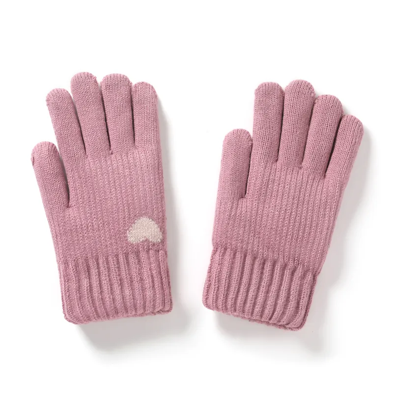 FREE RABBITⅡ Plush Yarn Gloves Unisex-5