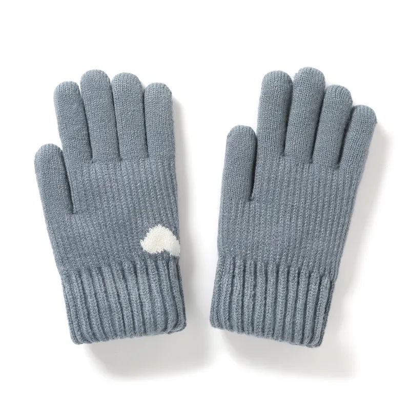 FREE RABBITⅡ Plush Yarn Gloves Unisex-1