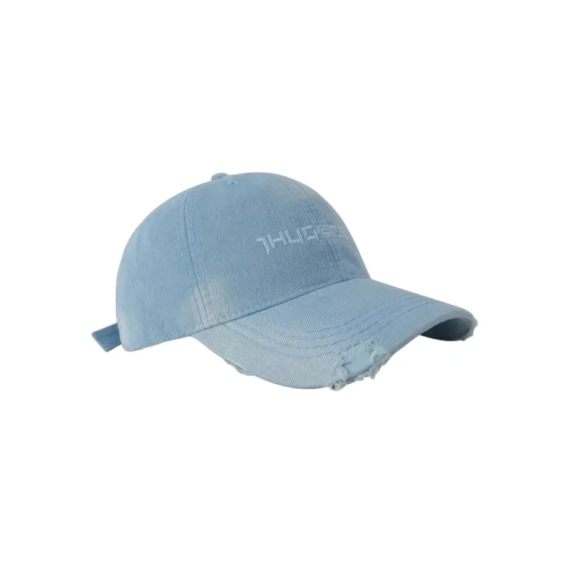 FREE RABBITⅡ Letter Embroidery Versatile Sun Protection With Slimming Effect Baseball Caps Unisex-3