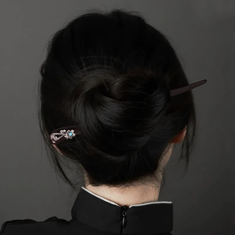 FREE RABBITⅡ 925 Sterling Silver Hairpins Women's-5