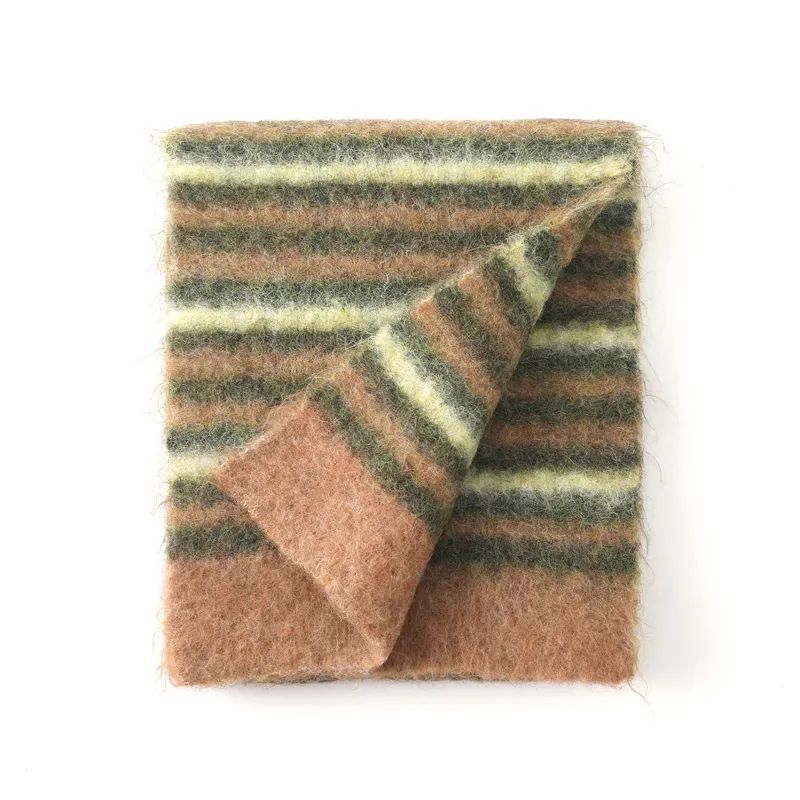 FREE RABBITⅡ Wool Knit Scarves Unisex-13
