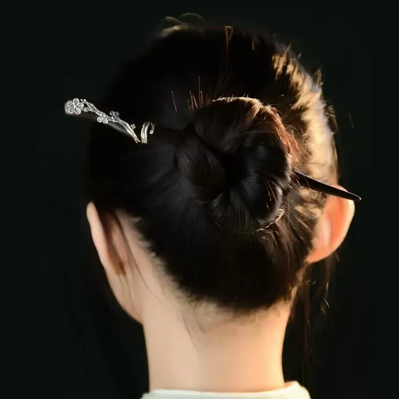FREE RABBITⅡ 925 Sterling Silver Hairpins Women's-3