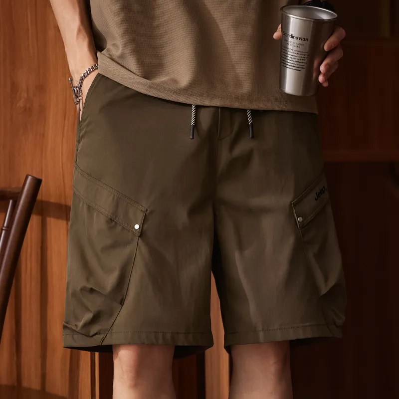 Jeep Cargo Shorts Men-17