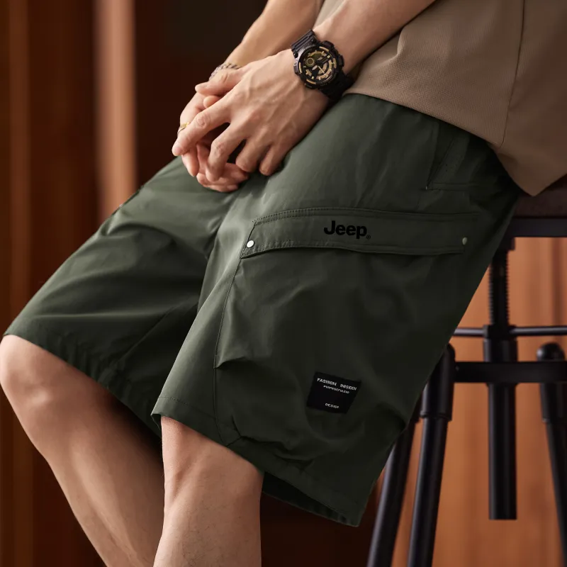 Jeep Cargo Shorts Men-14