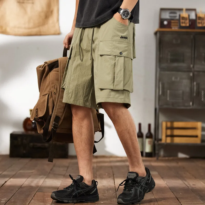 Jeep Cargo Shorts Unisex-4