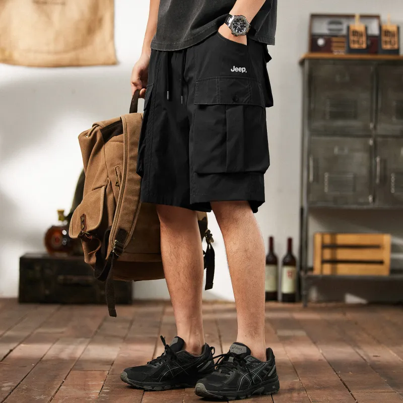 Jeep Cargo Shorts Unisex-27