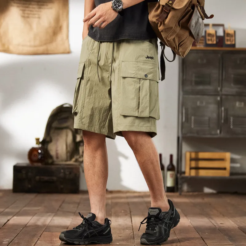 Jeep Cargo Shorts Unisex-6