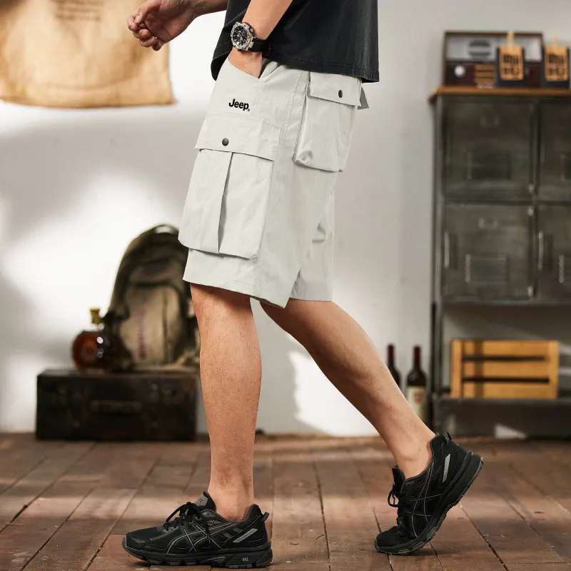 Jeep Cargo Shorts Unisex-11