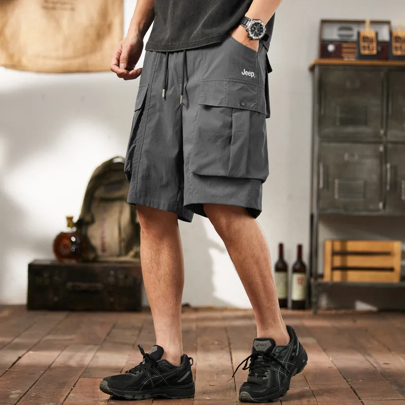 Jeep Cargo Shorts Unisex-17