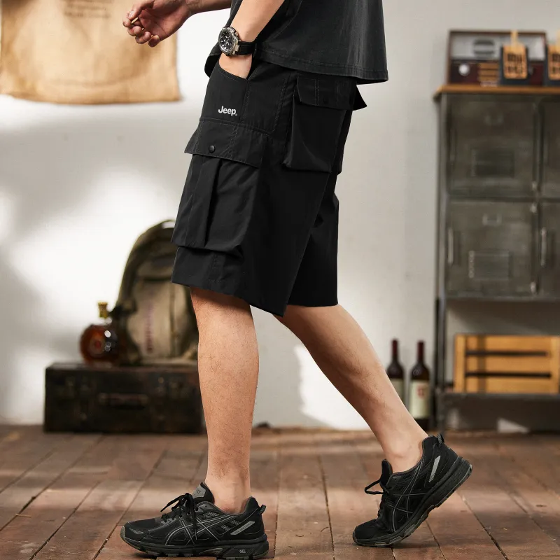 Jeep Cargo Shorts Unisex-25
