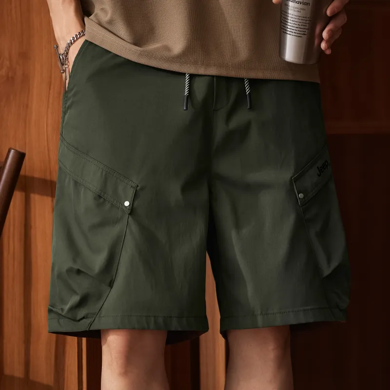 Jeep Cargo Shorts Men-12