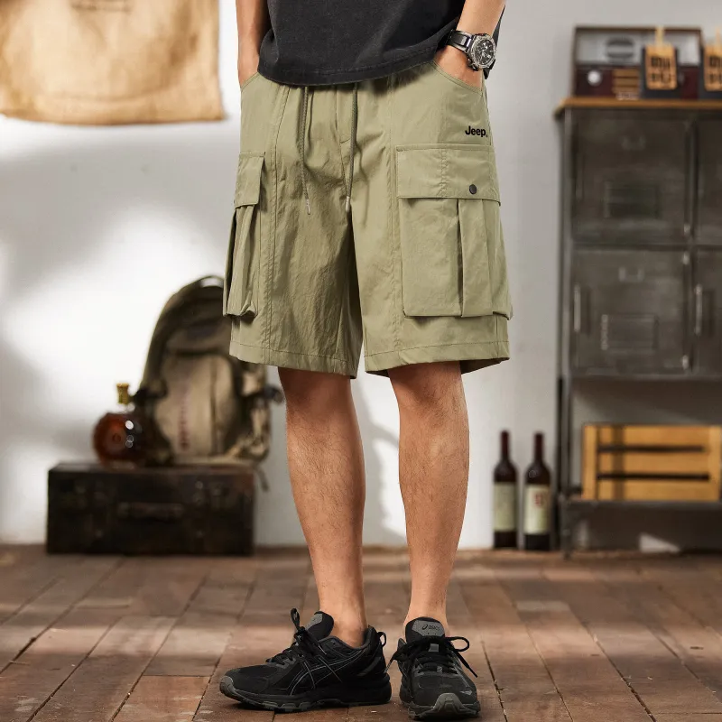 Jeep Cargo Shorts Unisex-2