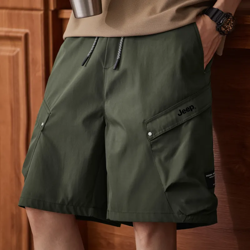 Jeep Cargo Shorts Men-13