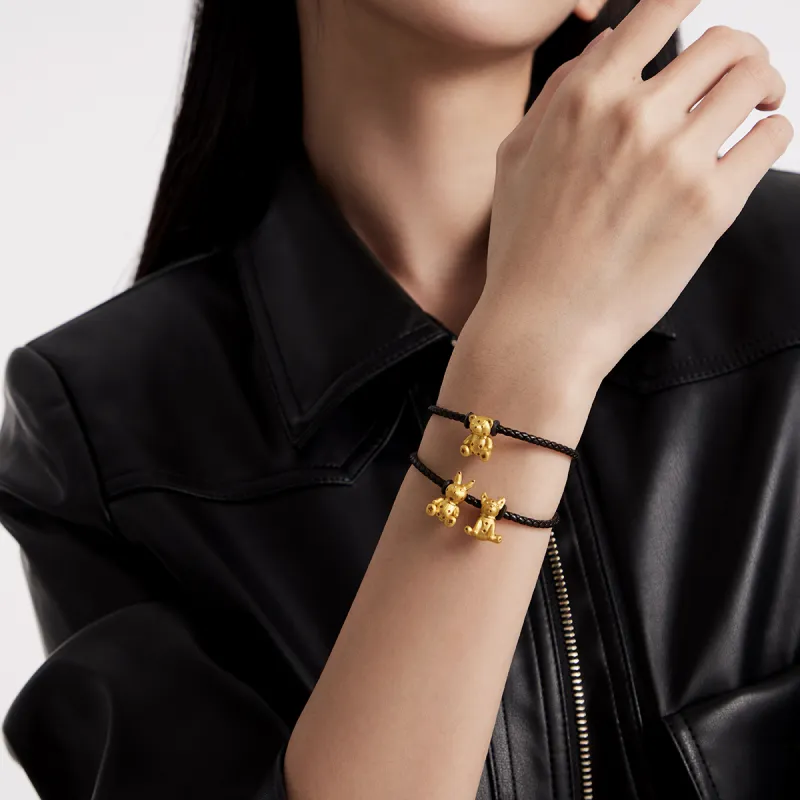 CHOW TAI FOOK Gold Bracelet Unisex-5