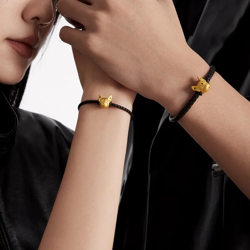 CHOW TAI FOOK Gold Bracelet Unisex-6