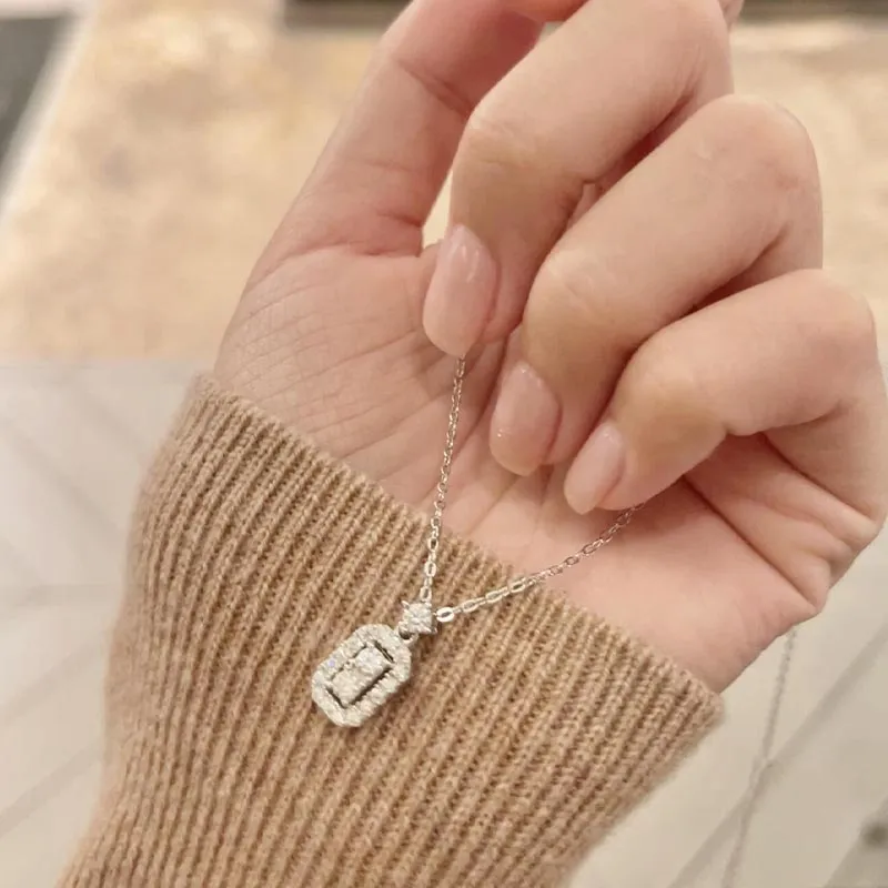 DAN DREAM S925 Silver Necklaces Women's-6