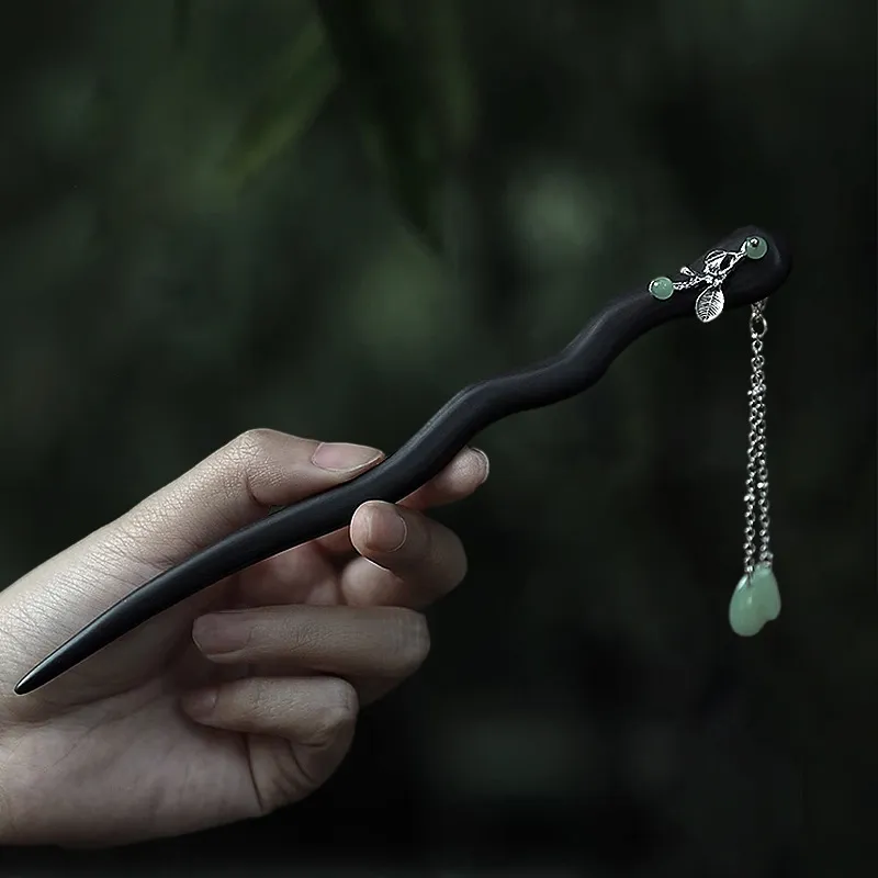 DAN DREAM Wooden Hairpins Women's-6