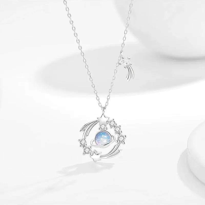 SHARK BABY S925 Silver Necklaces Women's-7