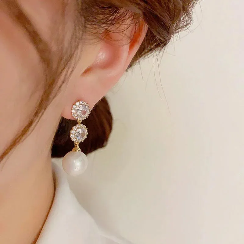 SHARK BABY S925 Silver Stud Earrings Women's-4