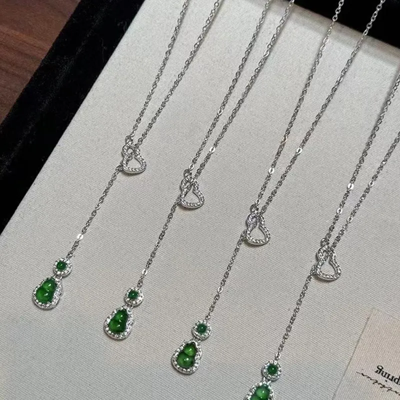 DAN DREAM Chalcedony Necklaces Women's-6