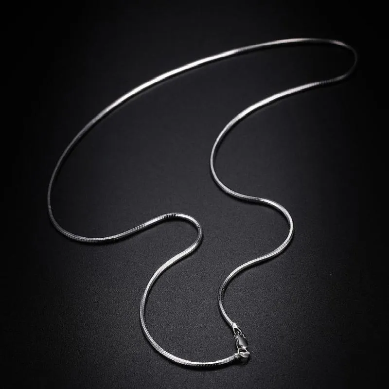 SHARK BABY S925 Silver Necklaces Women's-3