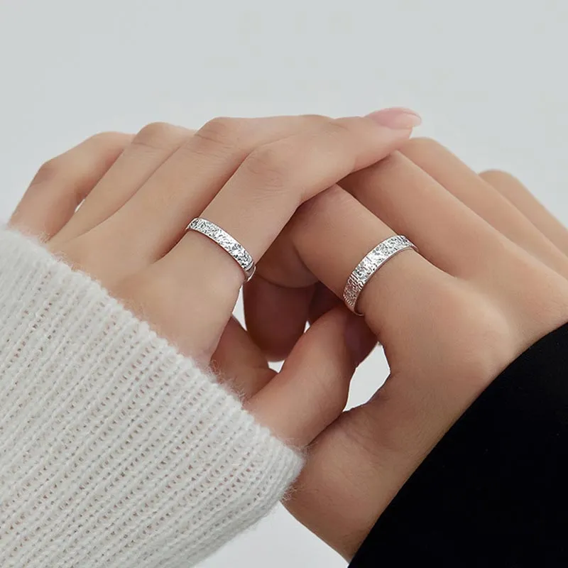 DAN DREAM S999 Fine Silver Rings Unisex-1