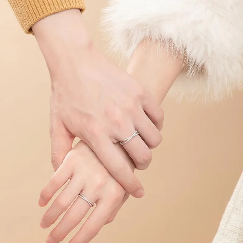 DAN DREAM S999 Fine Silver Rings Unisex-2