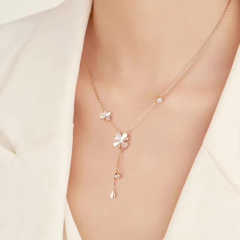 SHARK BABY S999 Fine Silver Necklaces Women's-4