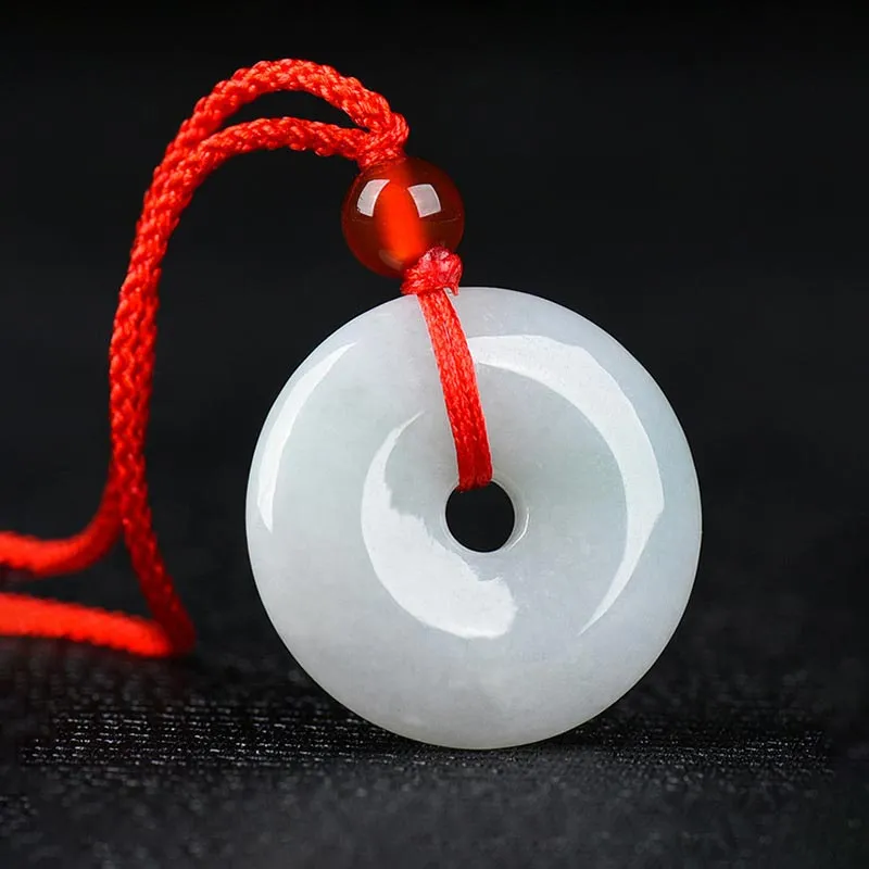 SHARK BABY Glutinous Jade Necklaces Unisex-6