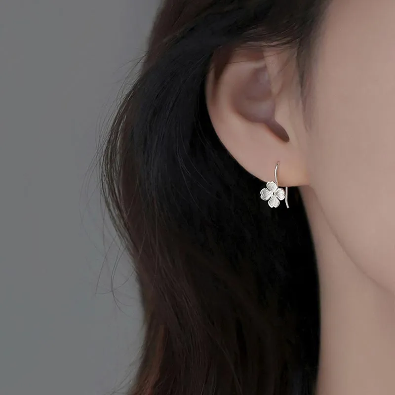 SHARK BABY S999 Fine Silver Earrings Women's-3