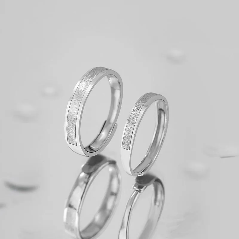DAN DREAM S999 Fine Silver Rings Unisex-5