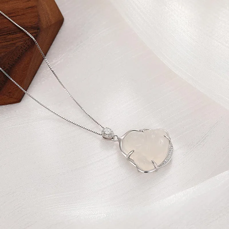 SHARK BABY Chalcedony Necklaces Women's-4
