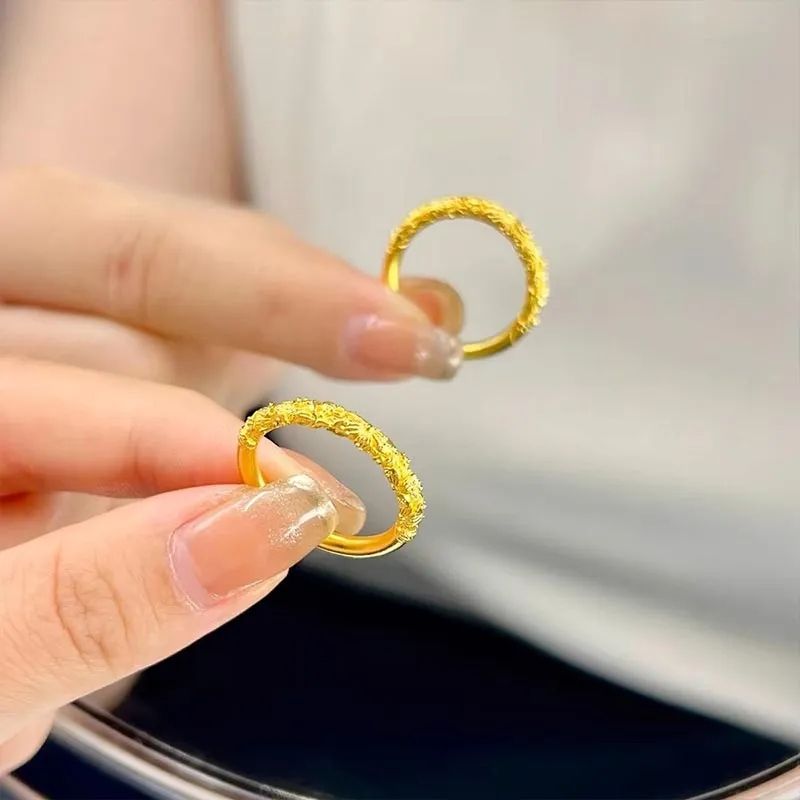 DAN DREAM Alloy Couple Rings Women's-4